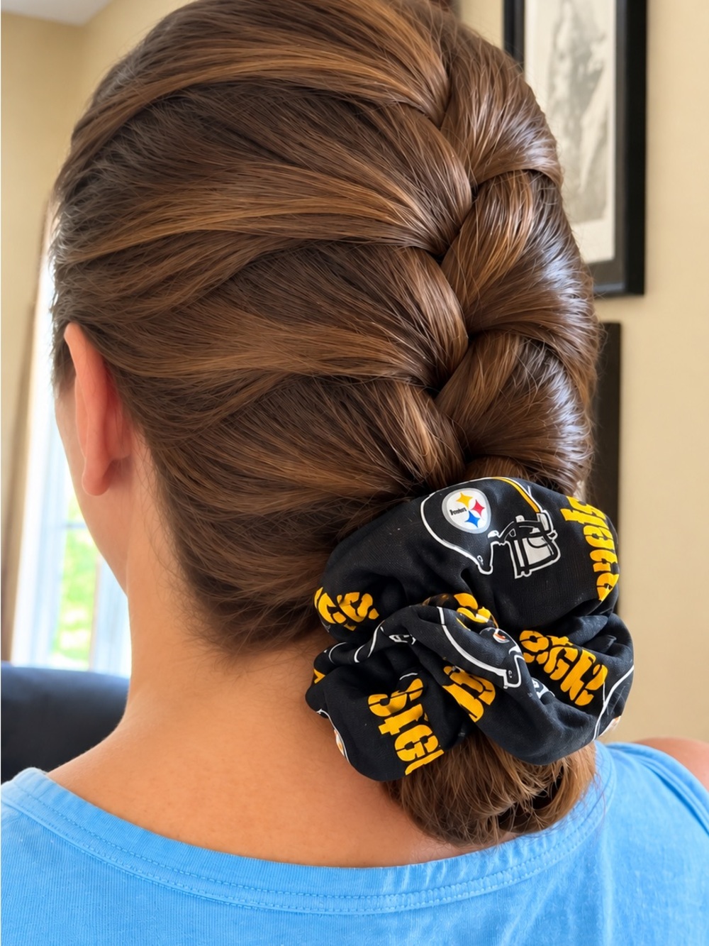 Steelers Scrunchie - Picture 2 of 2